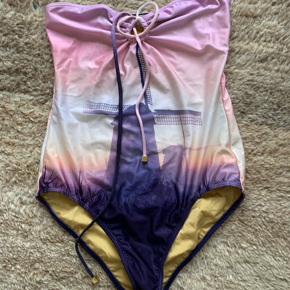 We are Handsome Bandeau One Piece